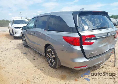2024 Honda Odyssey Touring из США, поврежденный, VIN 5FNRL6H85RB064142